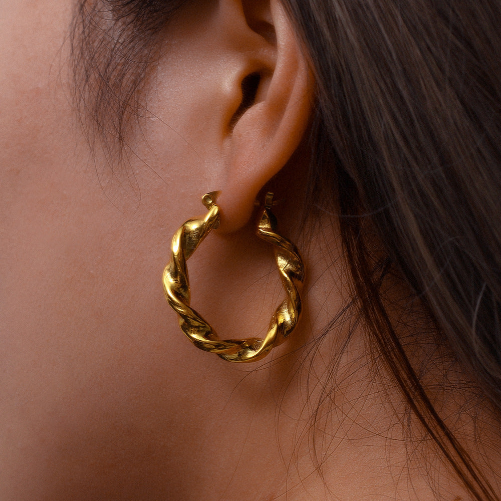 Twila Hoop Earrings